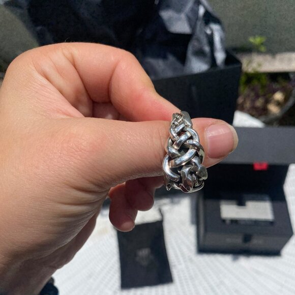 Brand New - Nightrider Patrona Ring with Onxy Eyes Size 9.5 - Picture 6 of 11